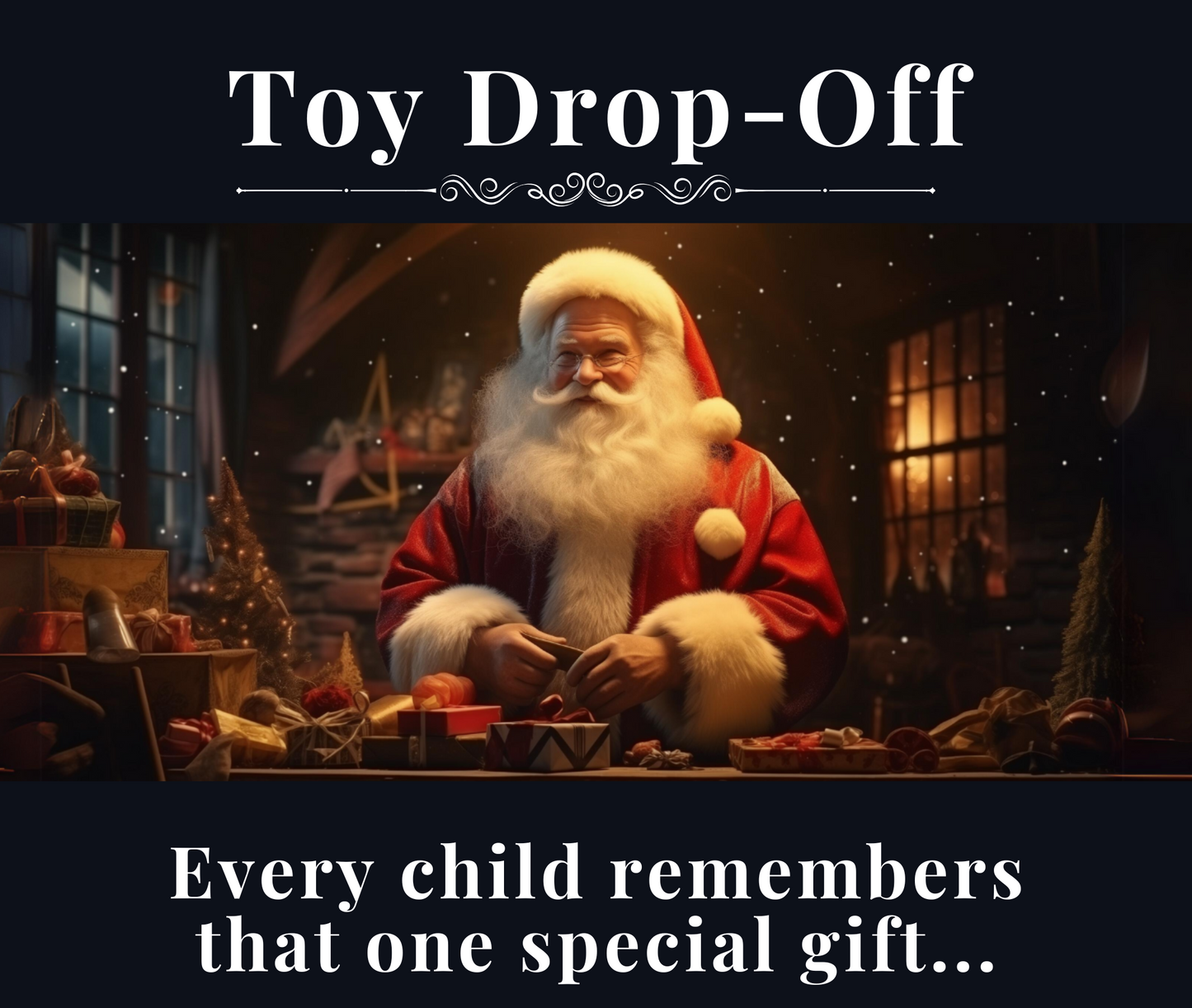 Toy Drop-Off Locations Are Open!